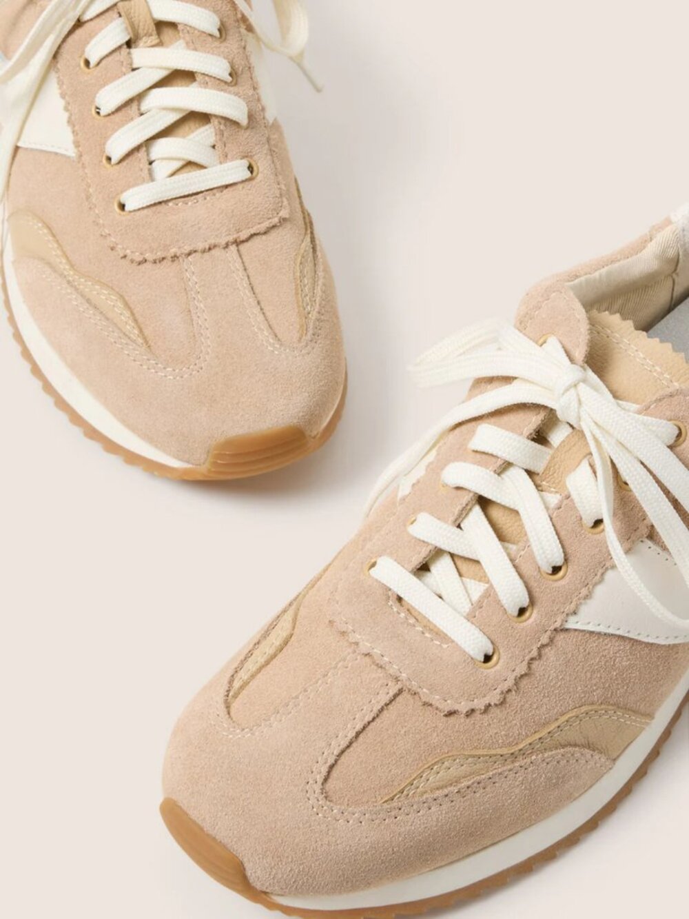 Dolce Vita B.NTCD Suede Sneaker in Dark Sand Suede - Picture 3 of 9